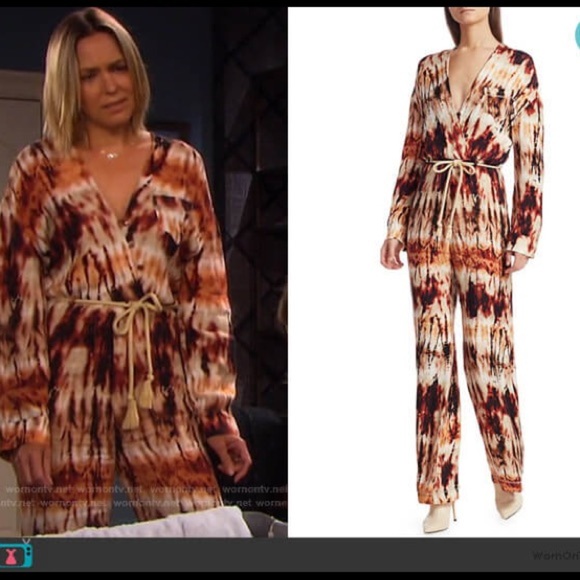 Nanushka Multicolor Tie-Dye Jumpsuit NWT - Picture 3 of 15